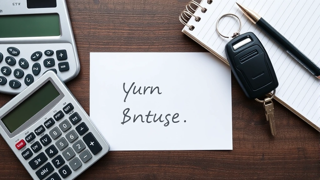 massachusetts excise tax - 
Overhead shot of calculator, notebook, and car keys on desk representing vehicl