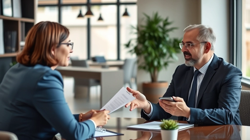 mesa az sales tax - 
Professional financial advisor meeting with small business owner discussing tax