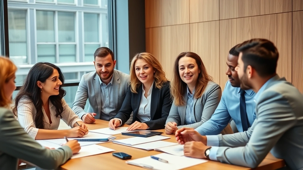 mississippi state income tax refund - 
Diverse group of professionals in business meeting discussing tax strategy and 