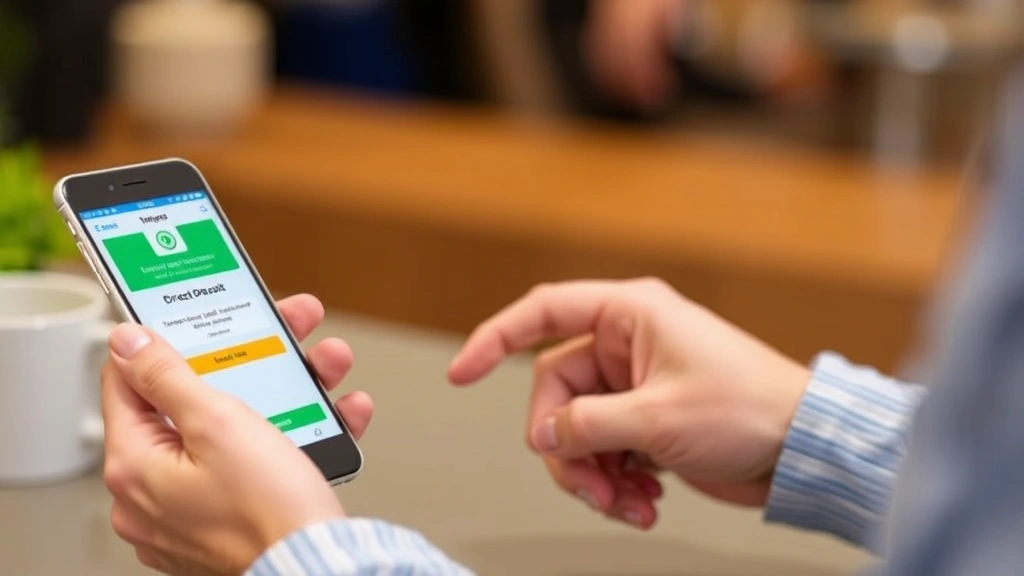 mississippi state income tax refund status - 
Person receiving direct deposit notification on banking app
