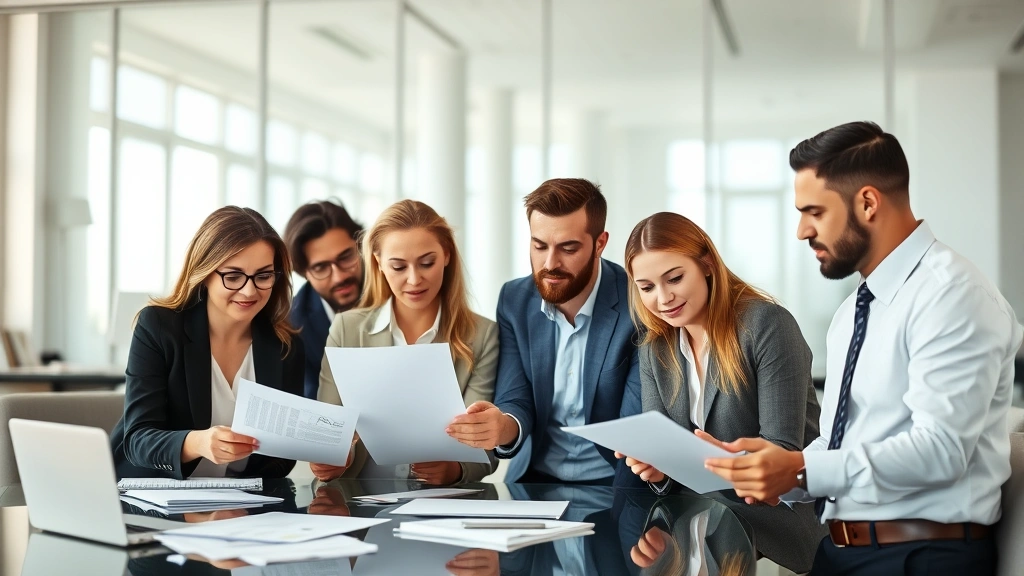 mississippi state income tax refund status - 
Diverse team of tax professionals in business casual attire reviewing financial