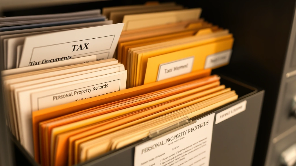 mo jackson county personal property tax - 
Organized filing system with tax documents, folders, and personal property reco