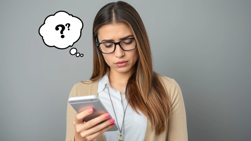 nj paycheck tax calculator - 
Young professional woman checking her phone with a confused expression, thinkin