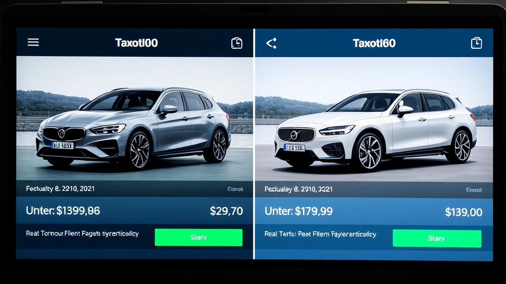 north carolina car sales tax - 
Split-screen comparison showing two cars with different price tags and tax calc