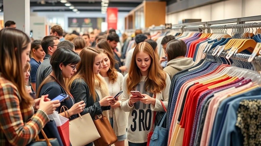 ohio sales tax holiday 2024 - 
Diverse group of shoppers in retail environment examining clothing items and pr