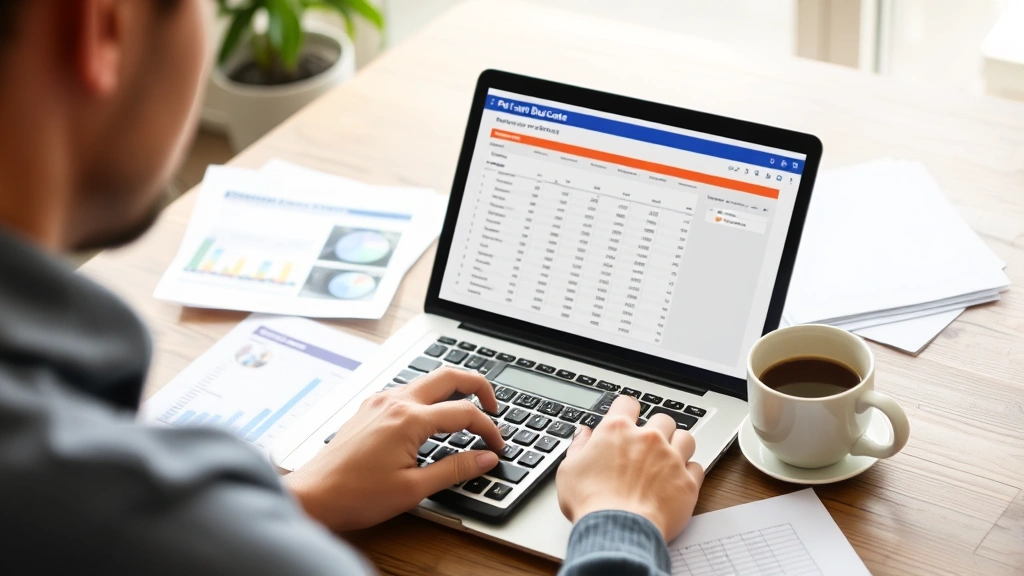 oregon cat tax - 
Person reviewing pet care budget spreadsheet on laptop with calculator and pape