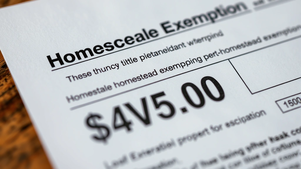 osceola property tax - 
Close-up of a Florida homestead exemption certificate or property tax bill with