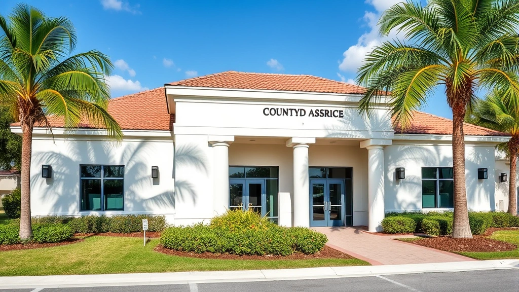 osceola property tax - 
Modern county assessor’s office or property appraiser building exterior i
