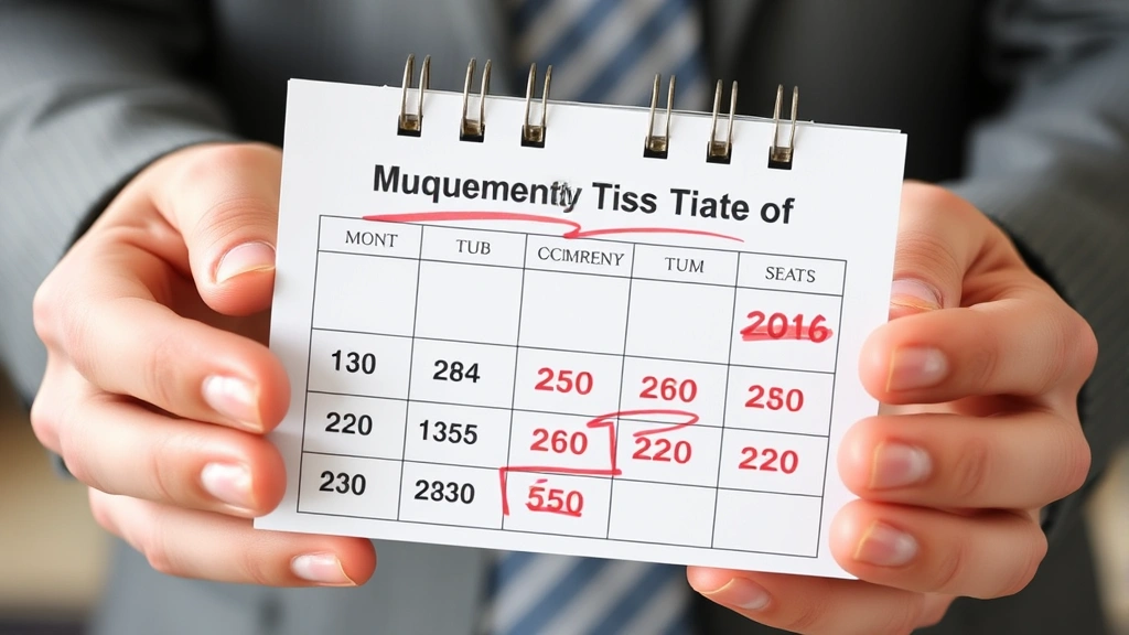 pay california estimated taxes - 
Close-up of hands holding quarterly tax payment schedule with calendar marked w