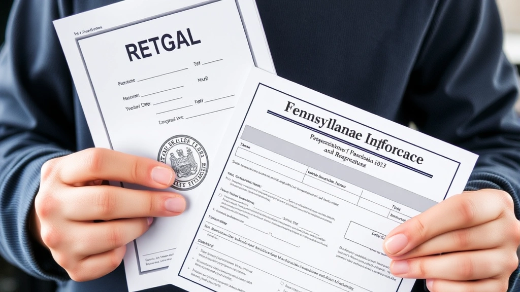 pennsylvania automobile sales tax - 
Person holding vehicle title and registration documents with Pennsylvania state