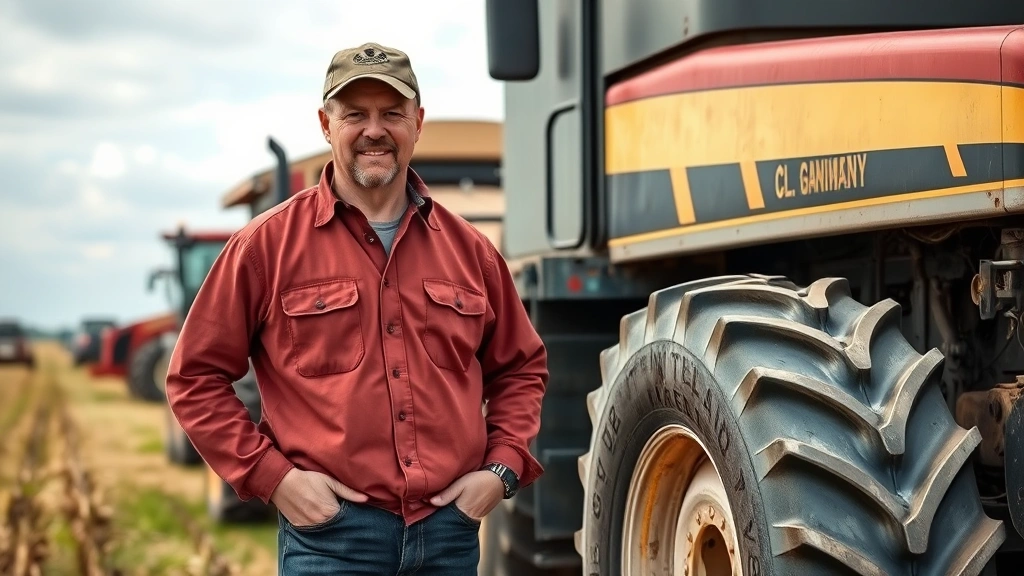 platte county personal property tax - 
Diverse business owner standing next to farm equipment and machinery in rural s