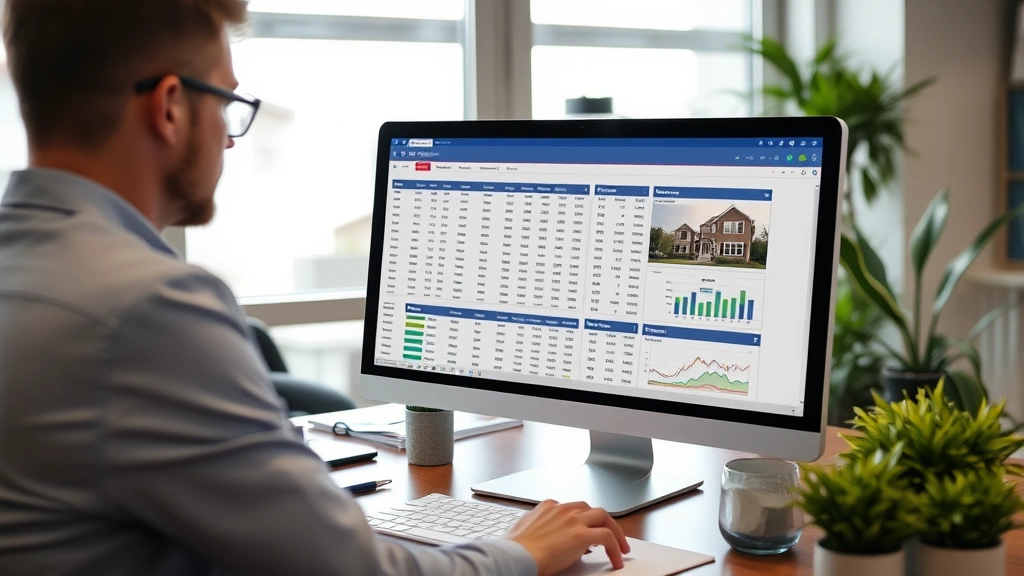 rankin county ms tax assessor - 
Tax professional reviewing property records and market comparables on computer 