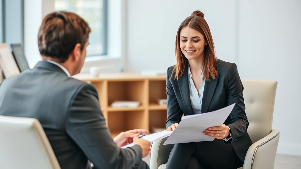 real estate agent tax deductions - 
Confident female real estate agent in business attire sitting across from a CPA