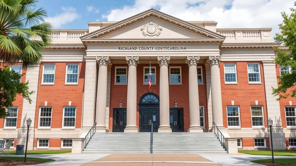 richland county sc tax - 
Richland County South Carolina courthouse or government building exterior, prof