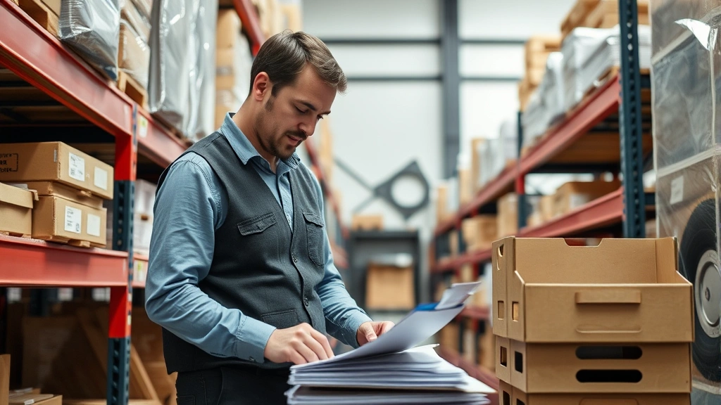 richmond personal property tax - 
Business owner organizing equipment inventory records and depreciation document