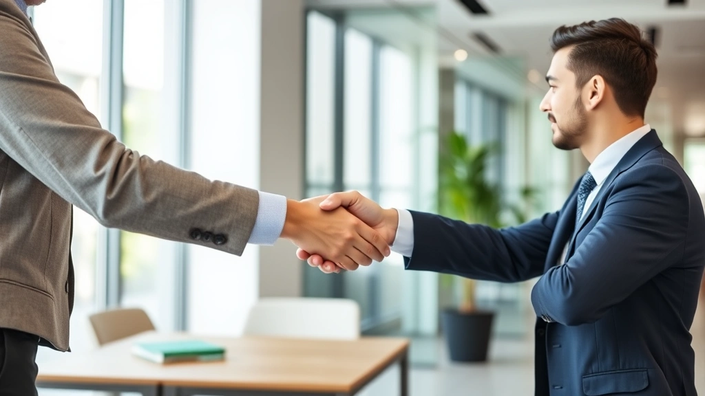 rita taxes ohio - 
Two professionals shaking hands in modern office setting after tax consultation