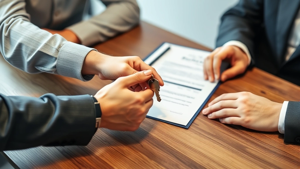 sales tax car arizona - 
exchanging keys with paperwork and price agreement on desk
