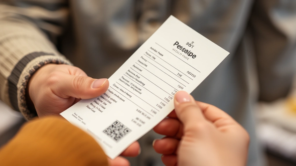 sales tax rate in seattle wa -
hands holding receipt