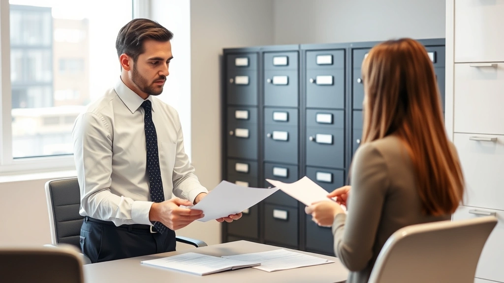 sales tax roseville ca - 
Tax professional explaining documents to client in modern office setting with f