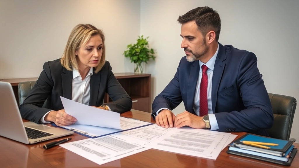 tax code 806 -
Business professional meeting with tax advisor in consultation, discussing tax