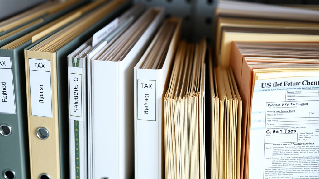 tax code 806 -
Organized filing system with labeled folders and tax records, representing prop