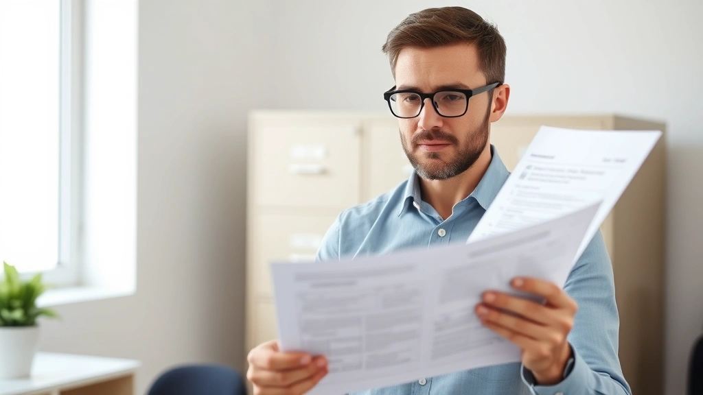tax consequences of adding name to deed - 
Professional man in glasses holding clipboard reviewing property assessment doc