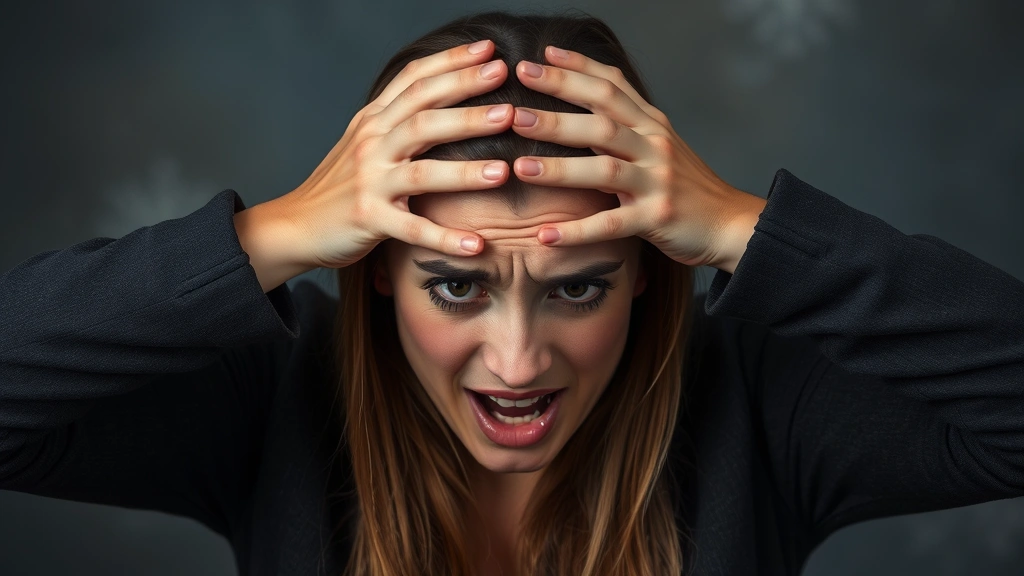 tax season meme - 
hands on head in panic
