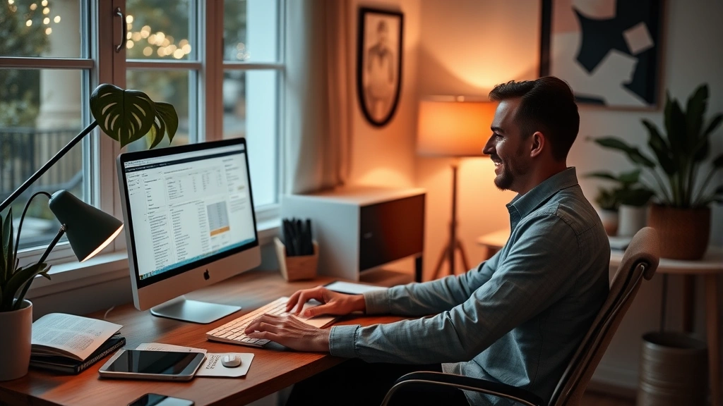 tax season meme - 
sitting at home desk with tax software open
