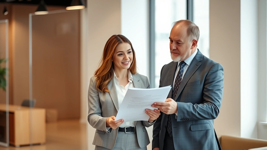 tax this dick benjamin franklin - 
Professional woman in business attire explaining documents to couple in office 