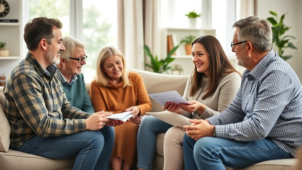 tennessee inheritance tax - 
Diverse multigenerational family having a serious discussion about finances and