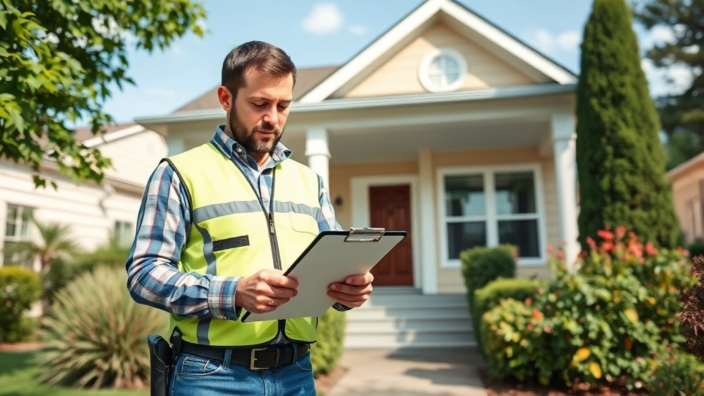town of amherst taxes - 
Property appraiser measuring home exterior with clipboard and measuring tools f