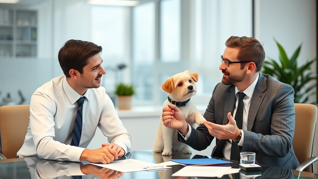 trump pet tax deduction - 
Tax professional and business owner in consultation meeting discussing pet-rela