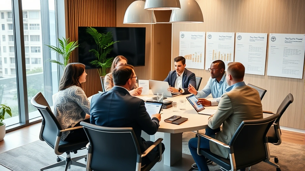 wayne county property tax search - 
Diverse team in modern office conference room discussing property assessment re