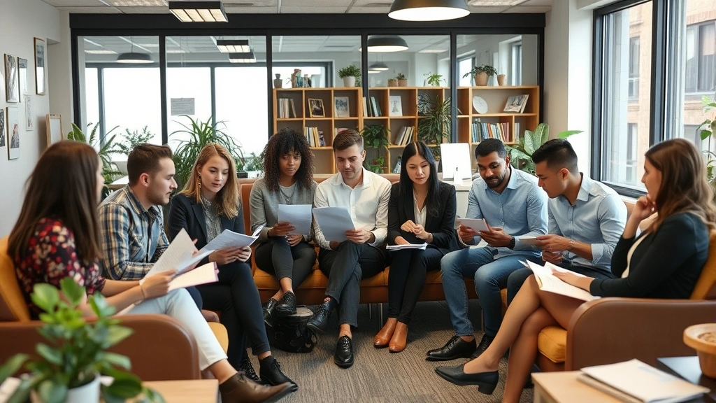 what is a non refundable tax credit -
Diverse group of people in casual office environment reviewing education docume