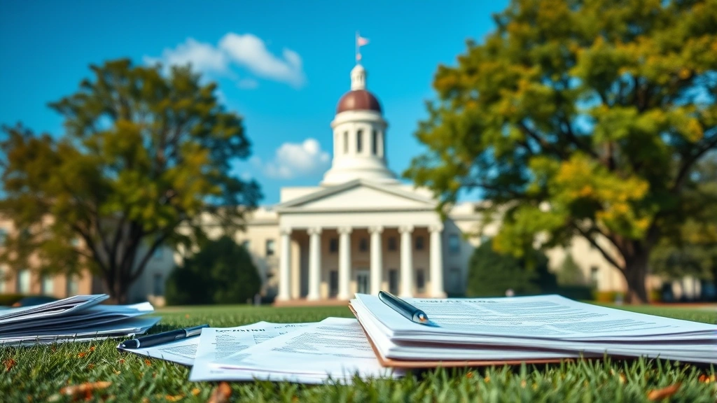 what is virginia sales tax - 
Virginia state building with tax forms and documents in foreground
