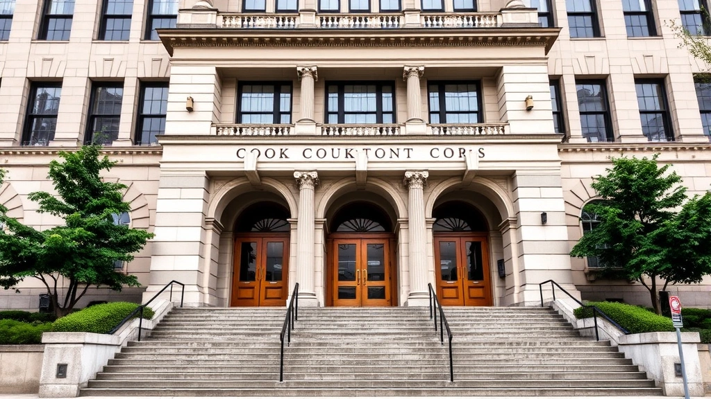 when are cook county property taxes due - 
Cook County courthouse building exterior in Chicago with classical architecture