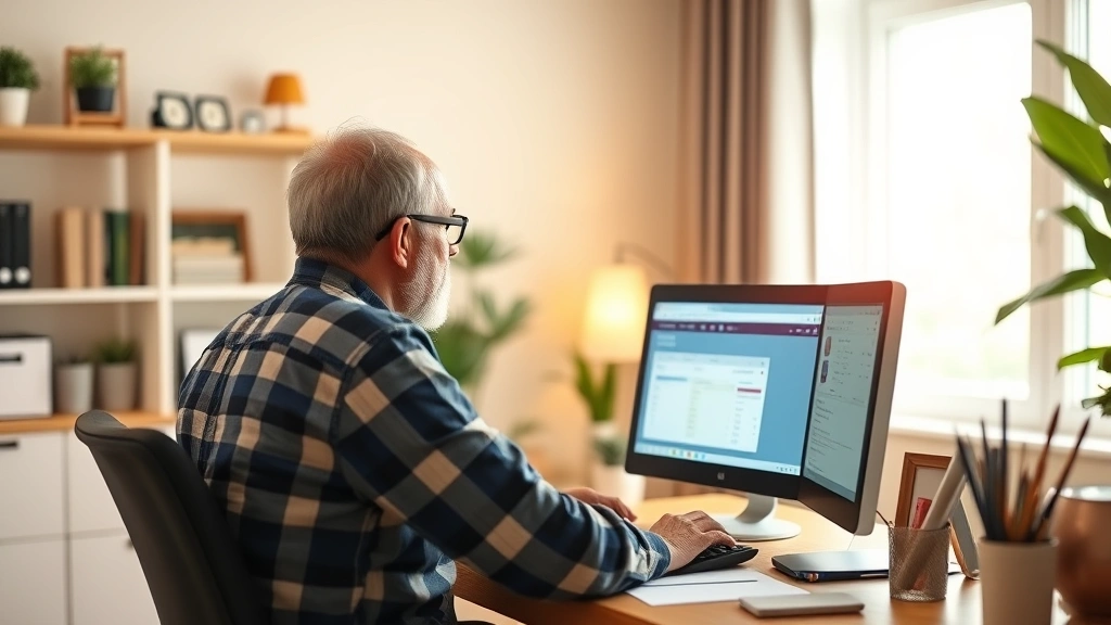 when is ca property tax due - 
Homeowner checking property tax payment status on computer screen in home offic