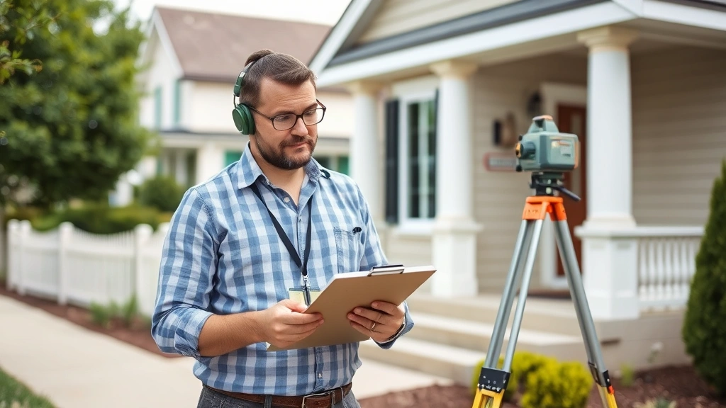 when is property tax due in california - 
Property tax assessor measuring home exterior with clipboard, professional surv